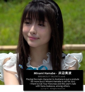 Minami Hamabe - Breakout star 2016